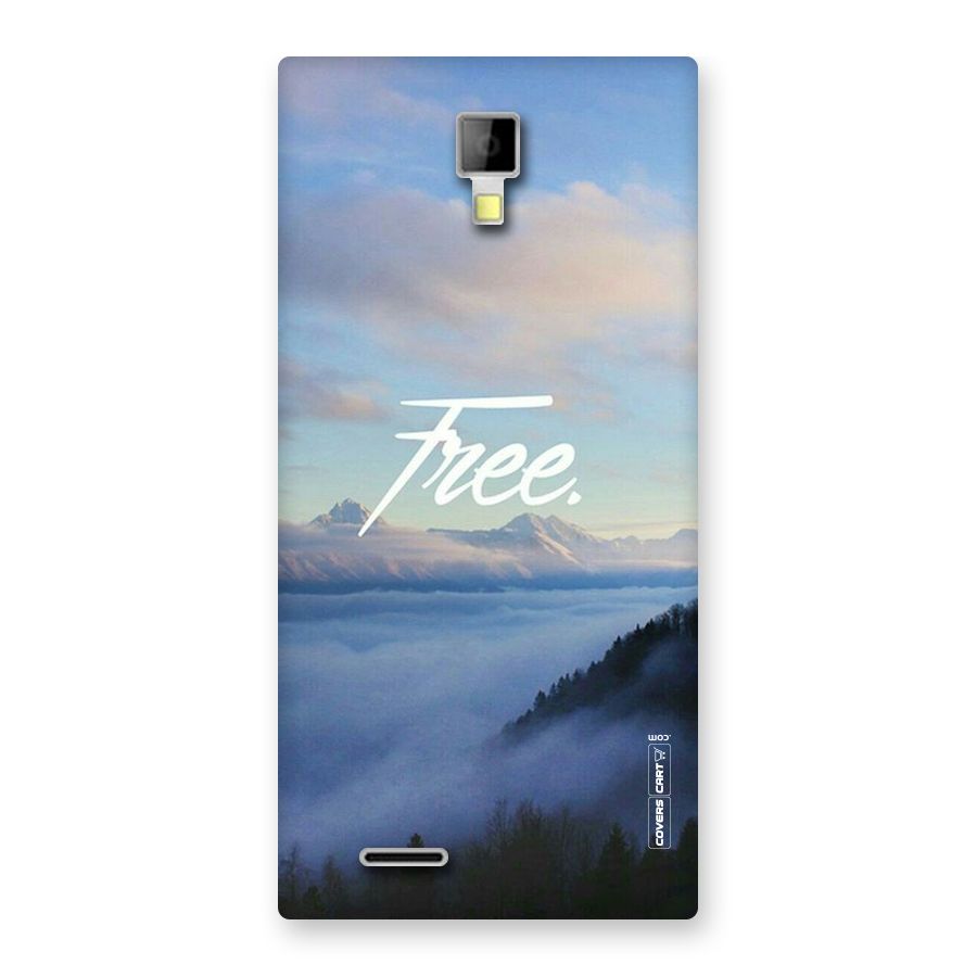 Cloudy Free Back Case for Micromax Canvas Xpress A99