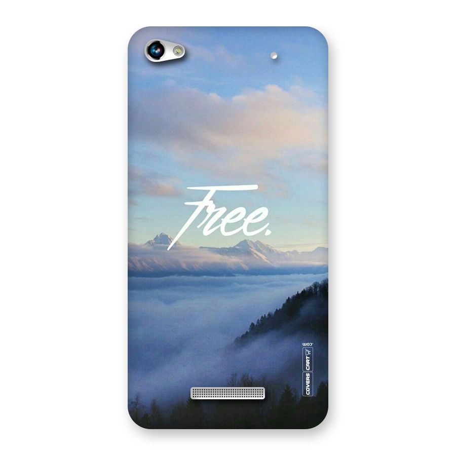 Cloudy Free Back Case for Micromax Hue 2
