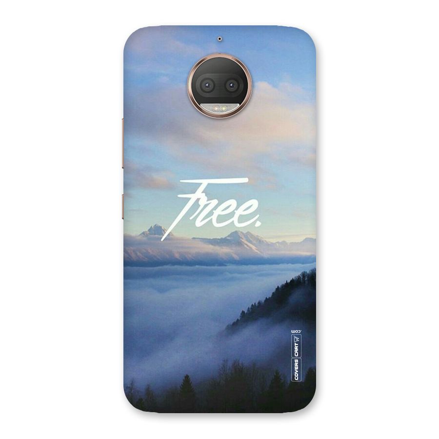 Cloudy Free Back Case for Moto G5s Plus
