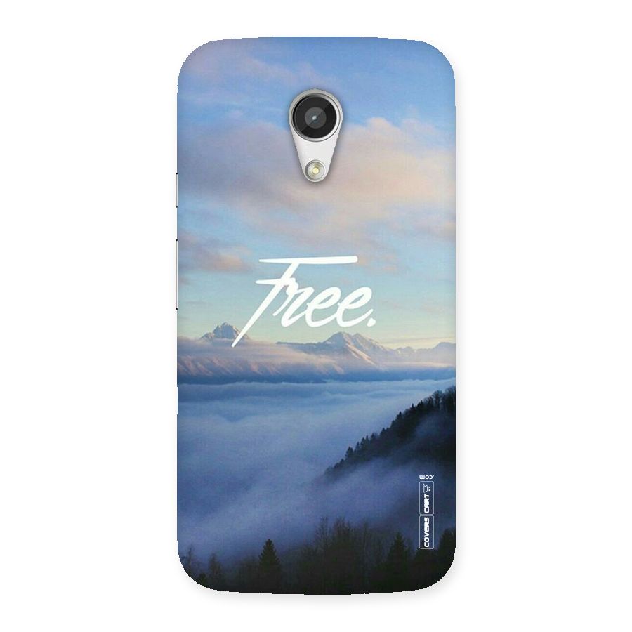 Cloudy Free Back Case for Moto G 2nd Gen