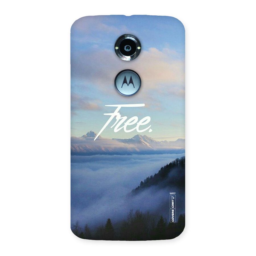 Cloudy Free Back Case for Moto X 2nd Gen