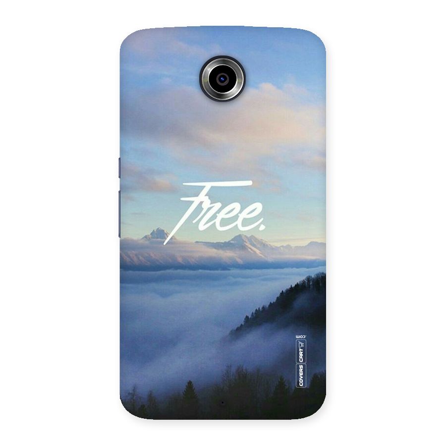 Cloudy Free Back Case for Nexsus 6