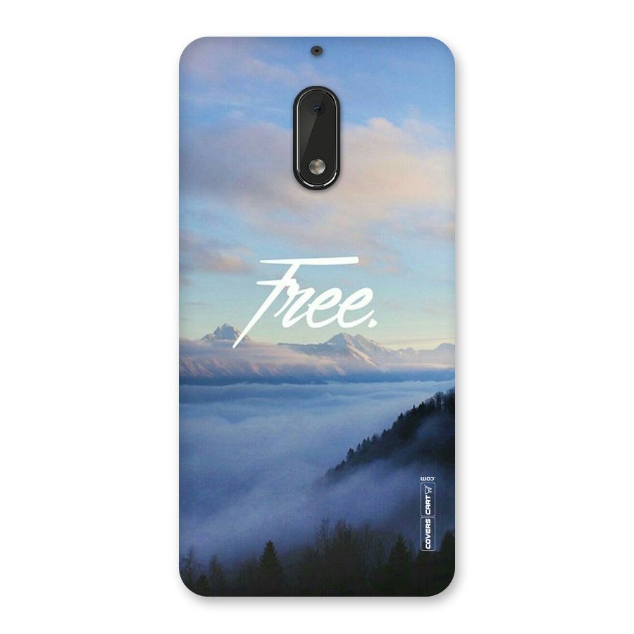 Cloudy Free Back Case for Nokia 6