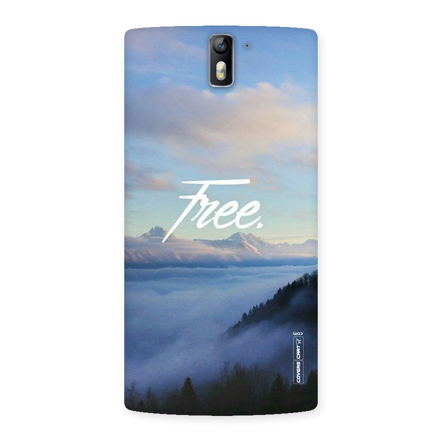 Cloudy Free Back Case for One Plus One