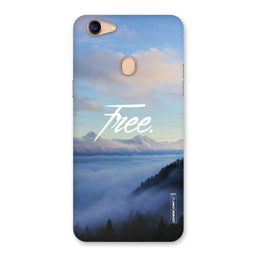 Cloudy Free Back Case for Oppo F5