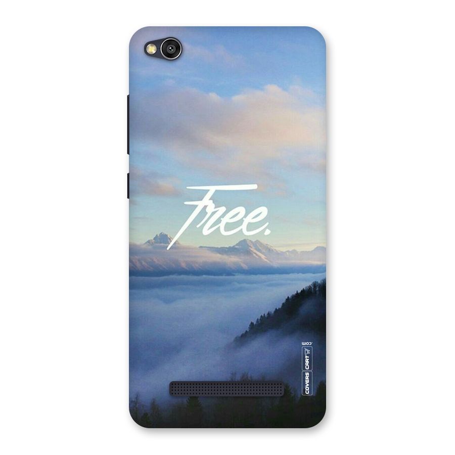 Cloudy Free Back Case for Redmi 4A