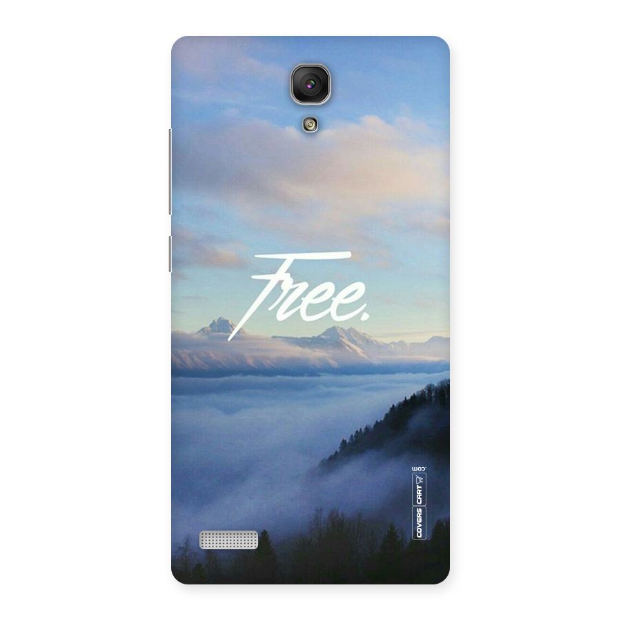 Cloudy Free Back Case for Redmi Note Prime