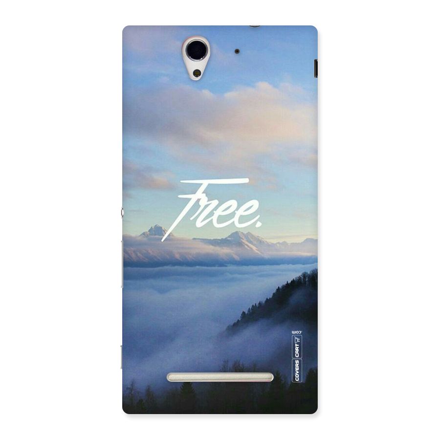 Cloudy Free Back Case for Sony Xperia C3