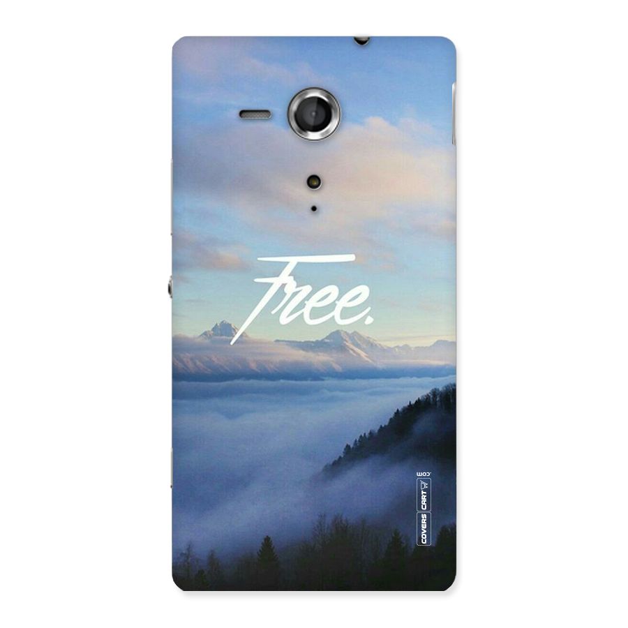 Cloudy Free Back Case for Sony Xperia SP