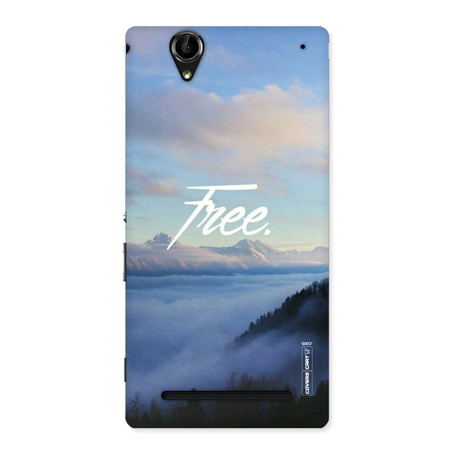 Cloudy Free Back Case for Sony Xperia T2