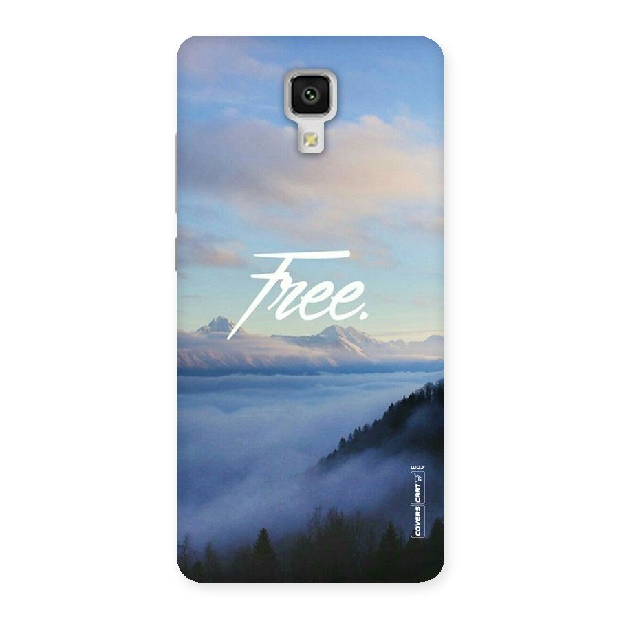 Cloudy Free Back Case for Xiaomi Mi 4