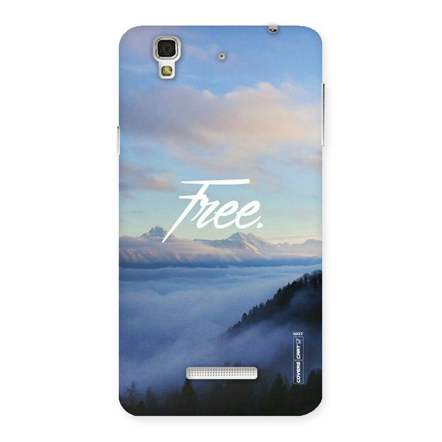 Cloudy Free Back Case for Yu Yureka