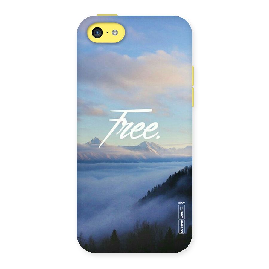 Cloudy Free Back Case for iPhone 5C