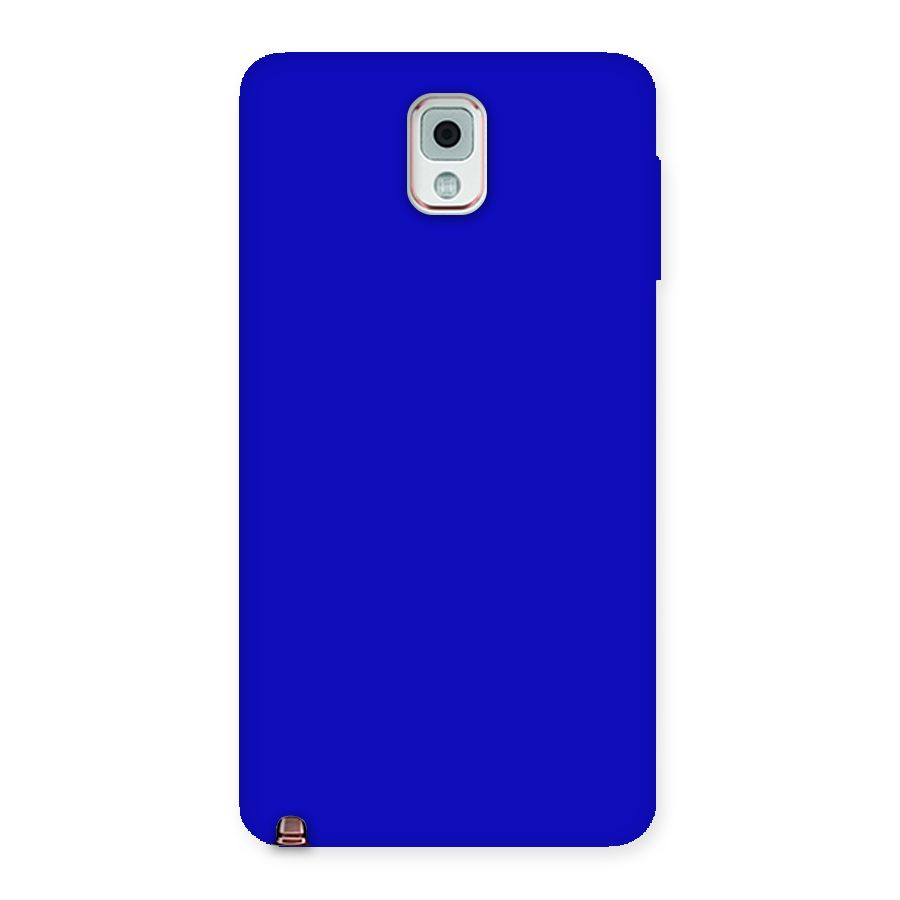 Cobalt Blue Back Case for Galaxy Note 3