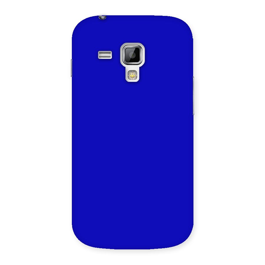 Cobalt Blue Back Case for Galaxy S Duos