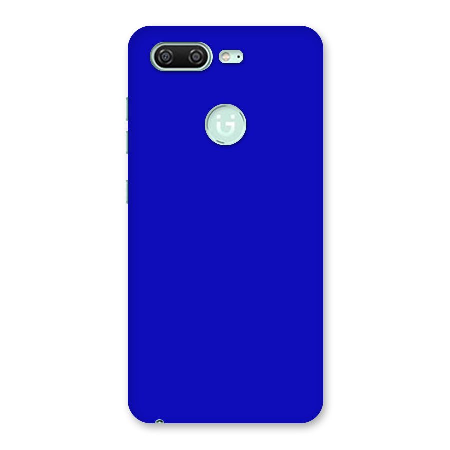 Cobalt Blue Back Case for Gionee S10