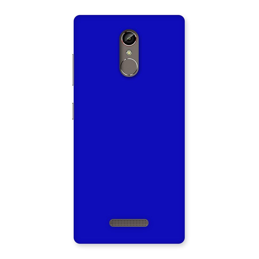 Cobalt Blue Back Case for Gionee S6s