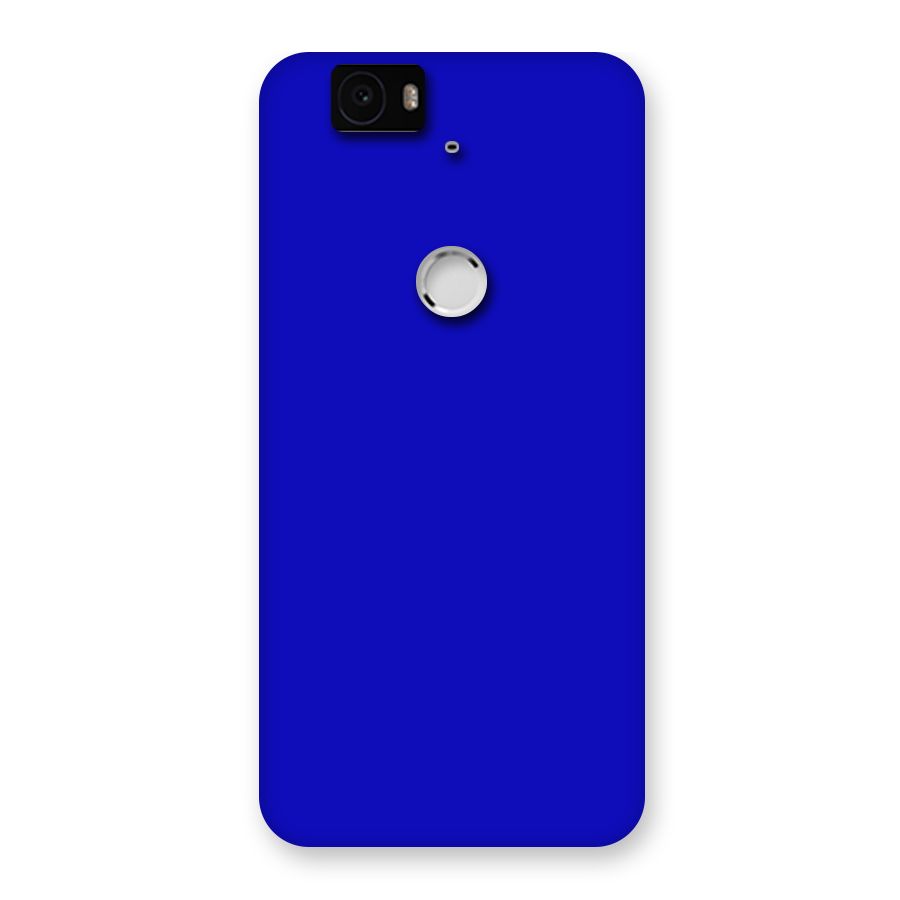 Cobalt Blue Back Case for Google Nexus-6P