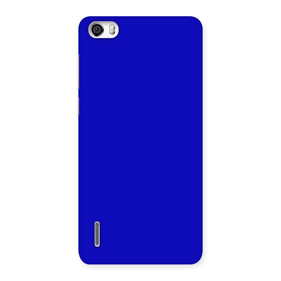 Cobalt Blue Back Case for Honor 6