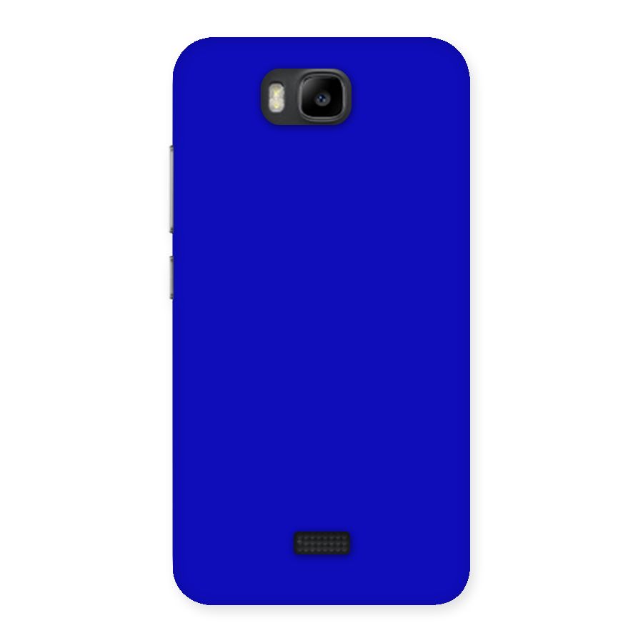 Cobalt Blue Back Case for Honor Bee