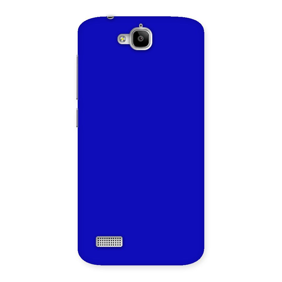 Cobalt Blue Back Case for Honor Holly