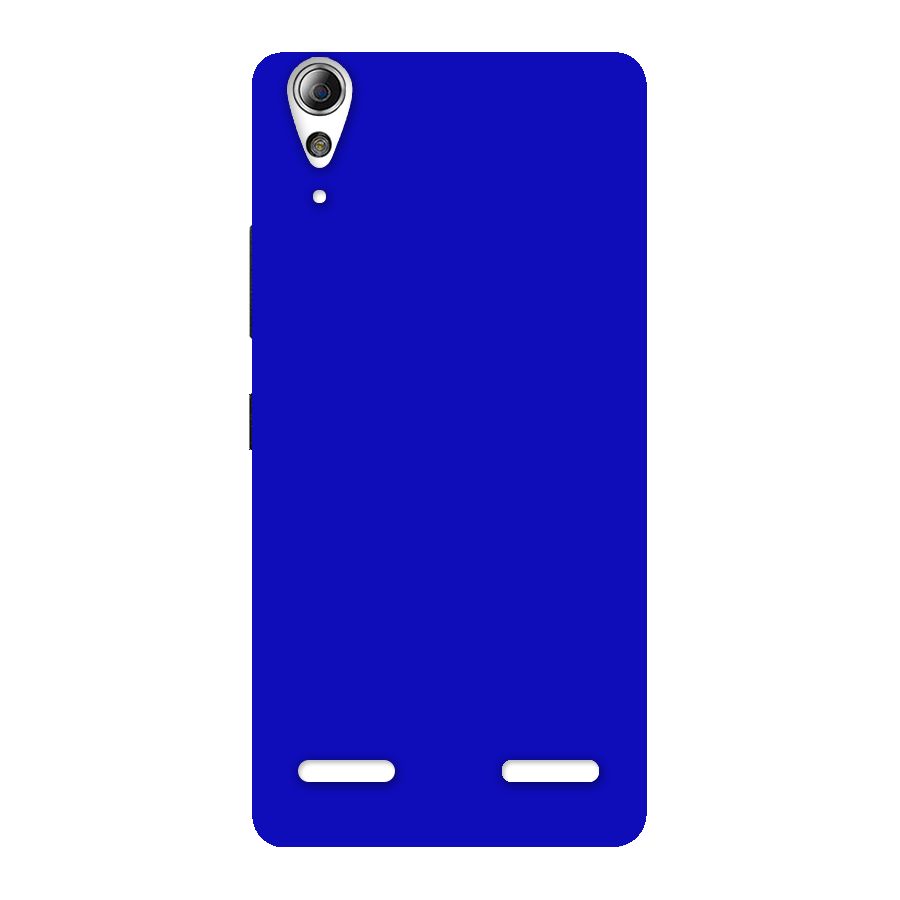 Cobalt Blue Back Case for Lenovo A6000 Plus