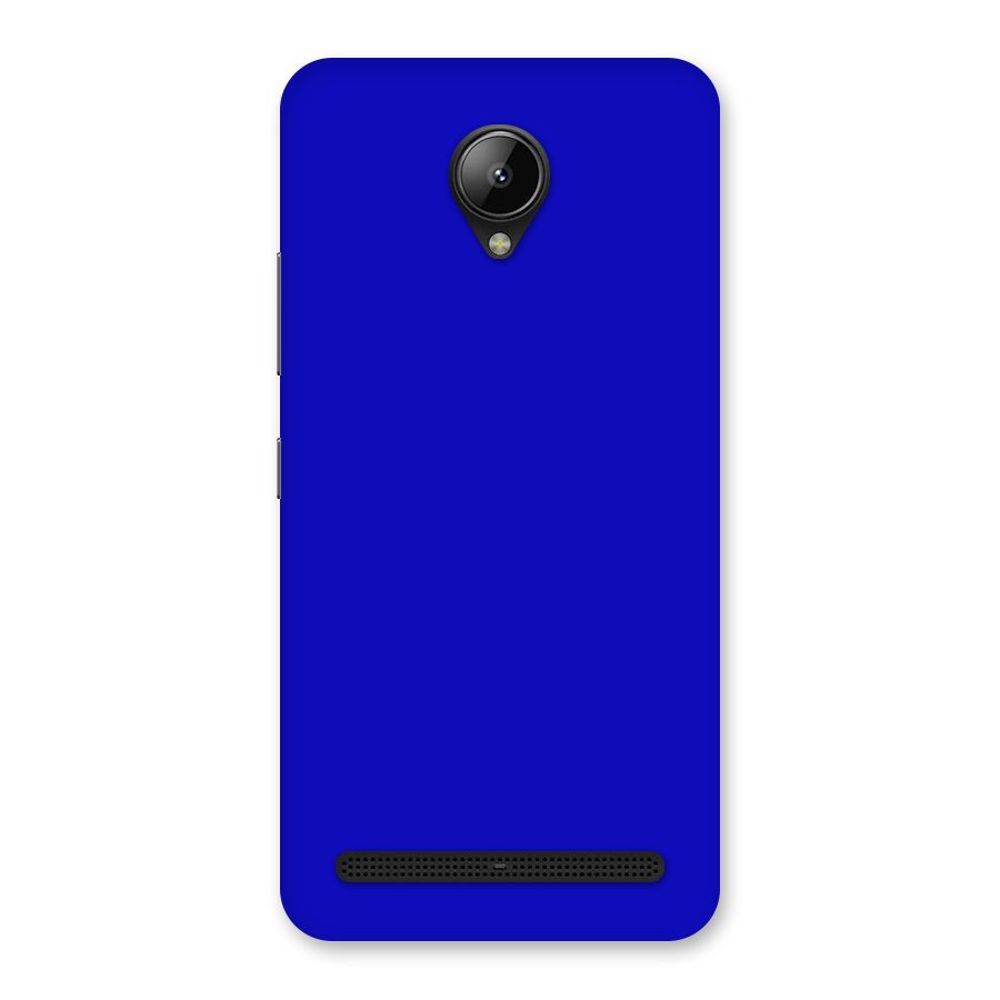 Cobalt Blue Back Case for Lenovo C2