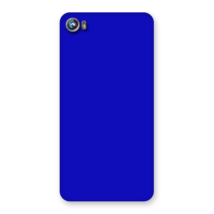 Cobalt Blue Back Case for Micromax Canvas Fire 4 A107