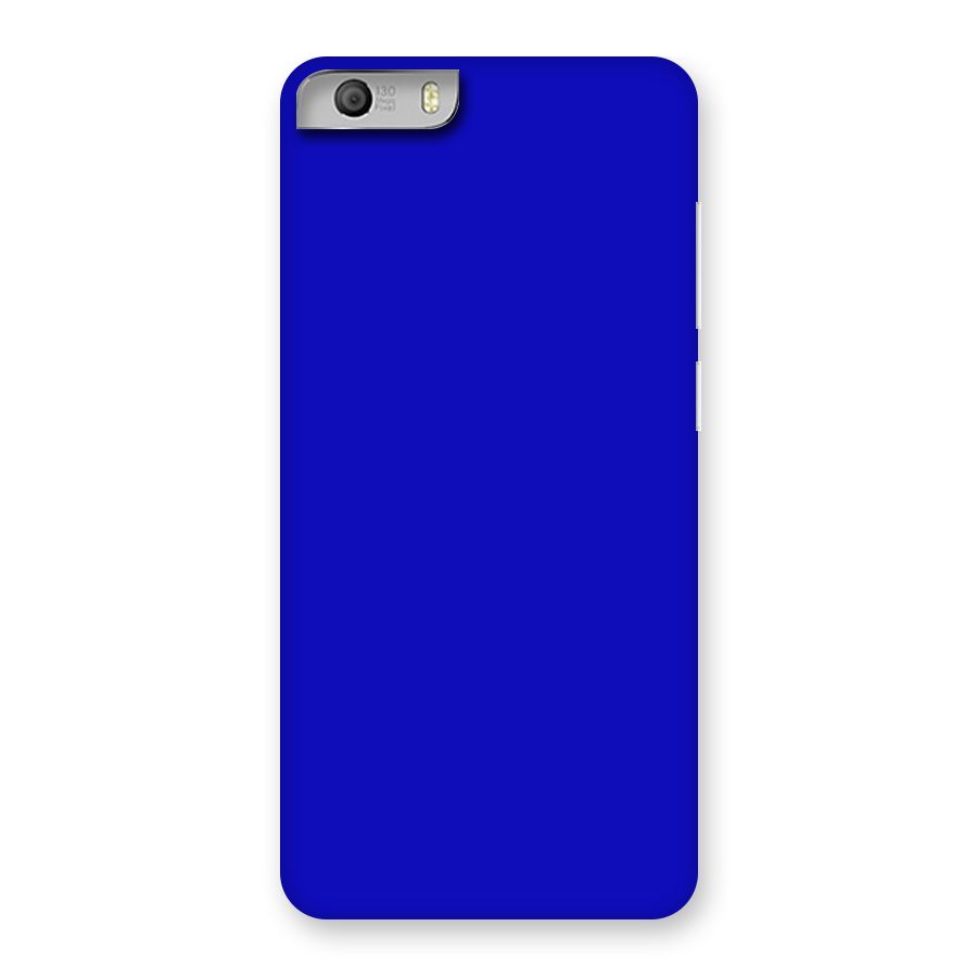 Cobalt Blue Back Case for Micromax Canvas Knight 2