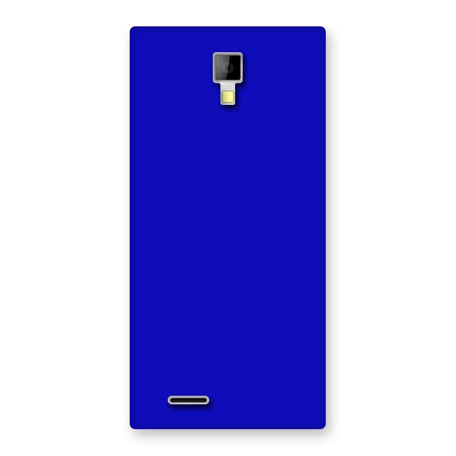 Cobalt Blue Back Case for Micromax Canvas Xpress A99