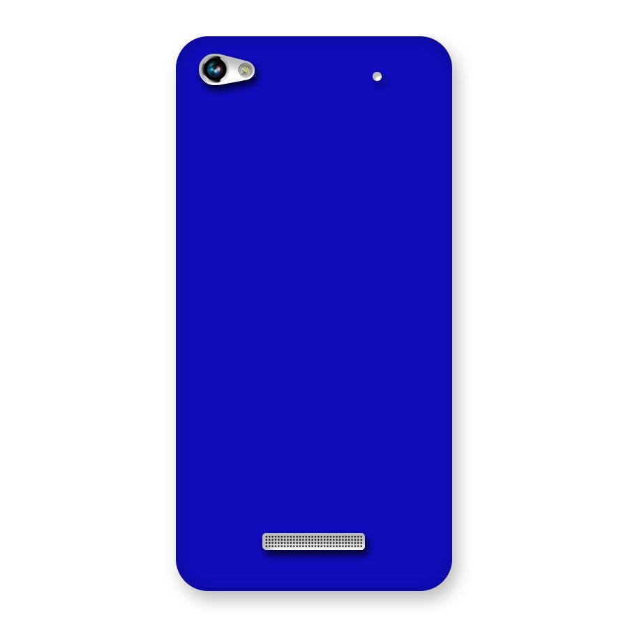 Cobalt Blue Back Case for Micromax Hue 2