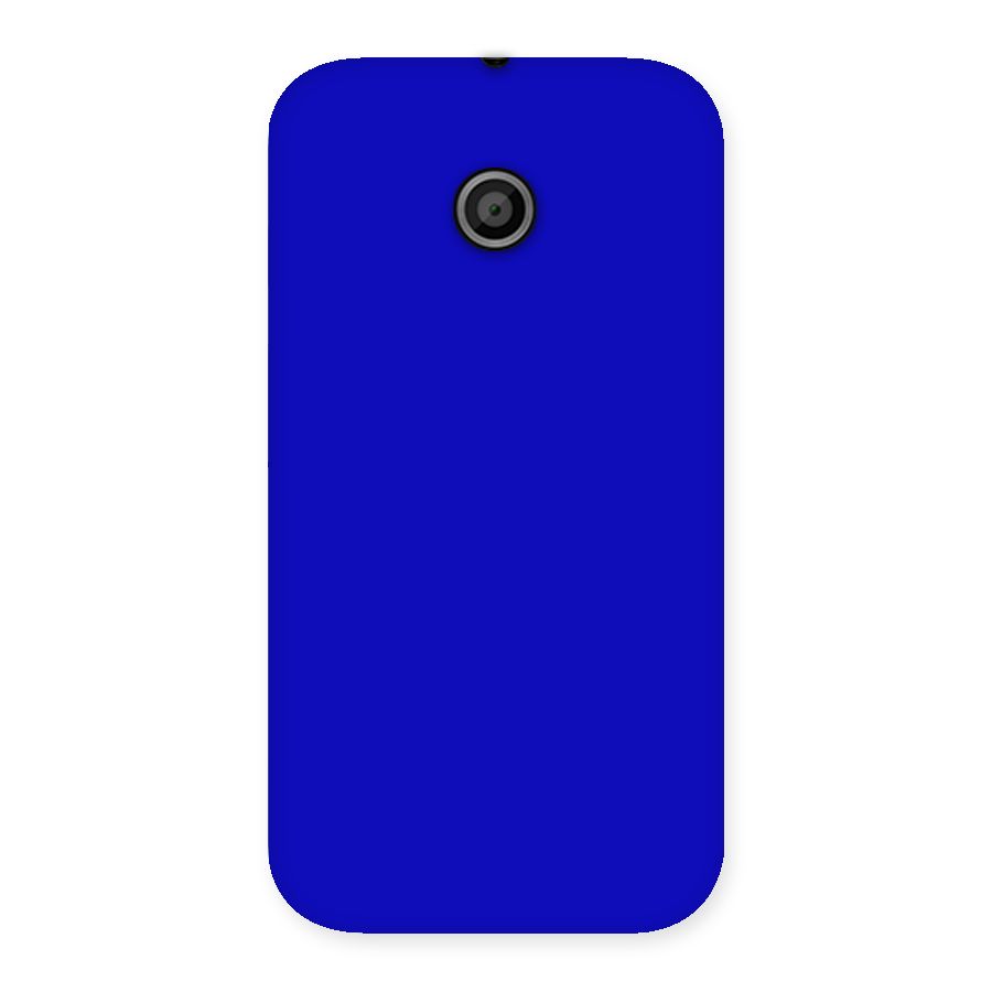 Cobalt Blue Back Case for Moto E