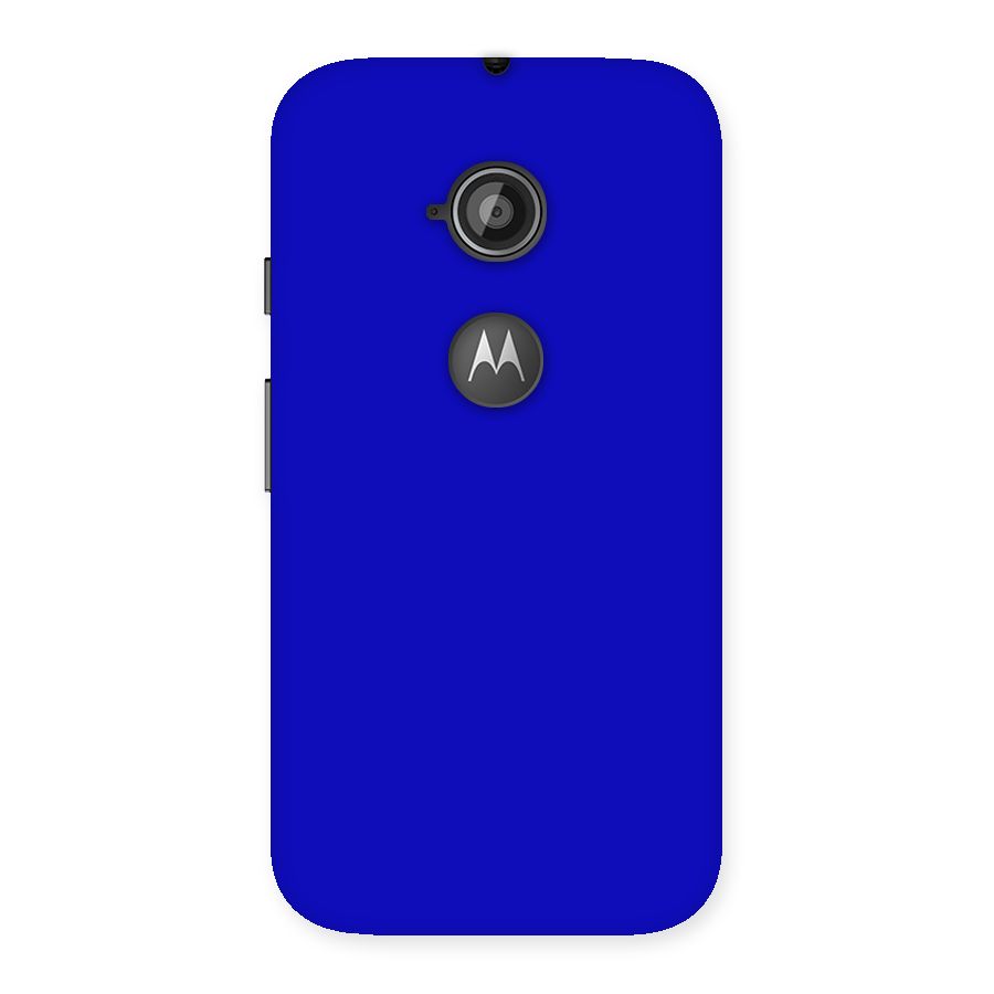 Cobalt Blue Back Case for Moto E 2nd Gen