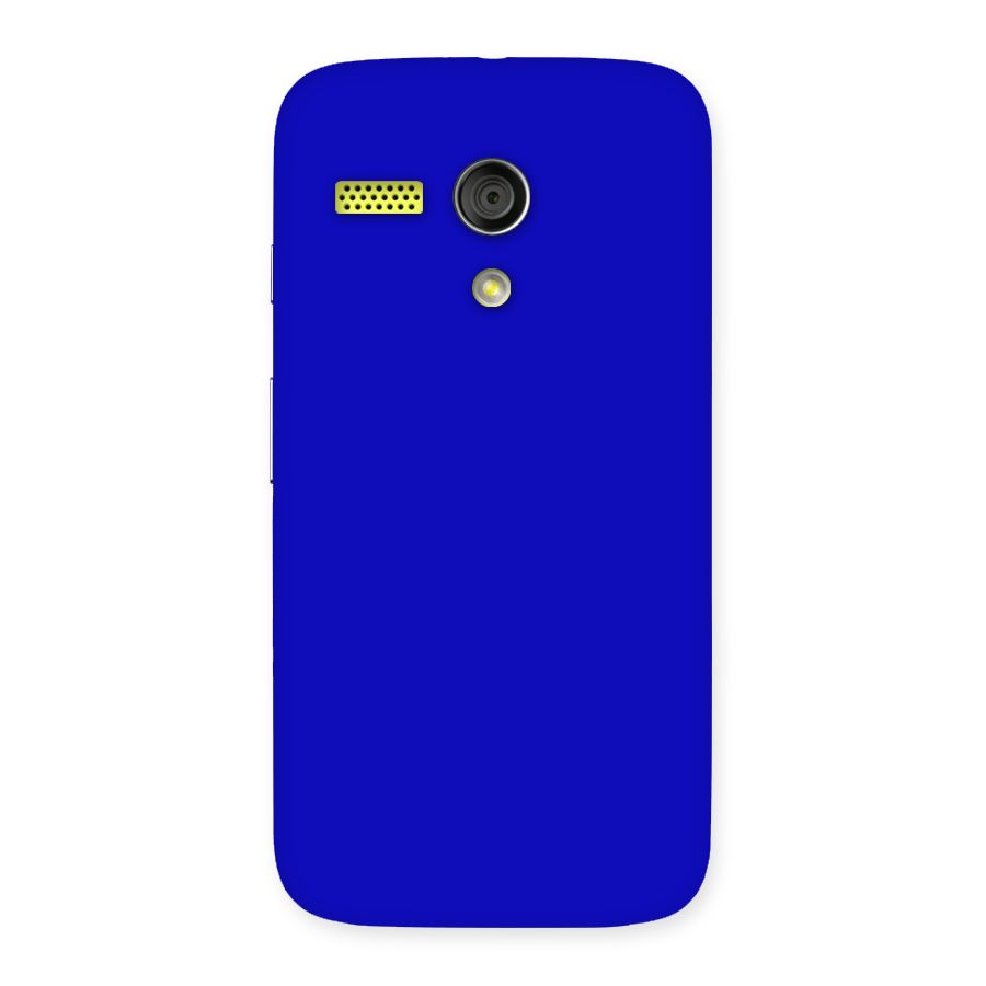 Cobalt Blue Back Case for Moto G