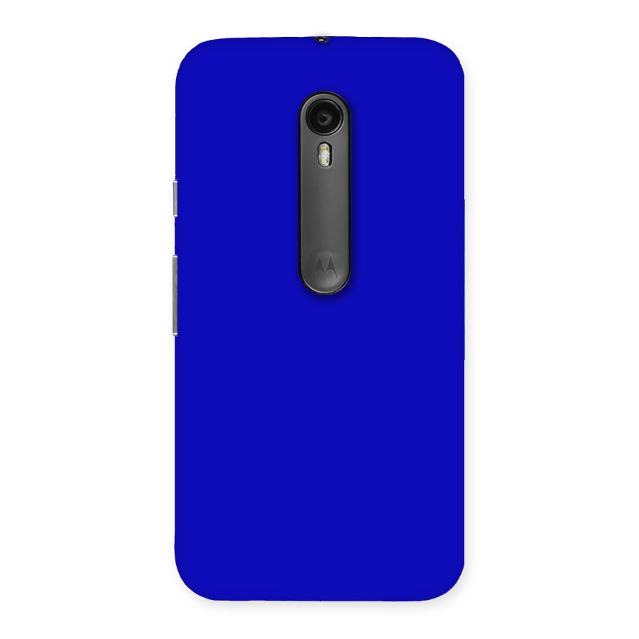 Cobalt Blue Back Case for Moto G3