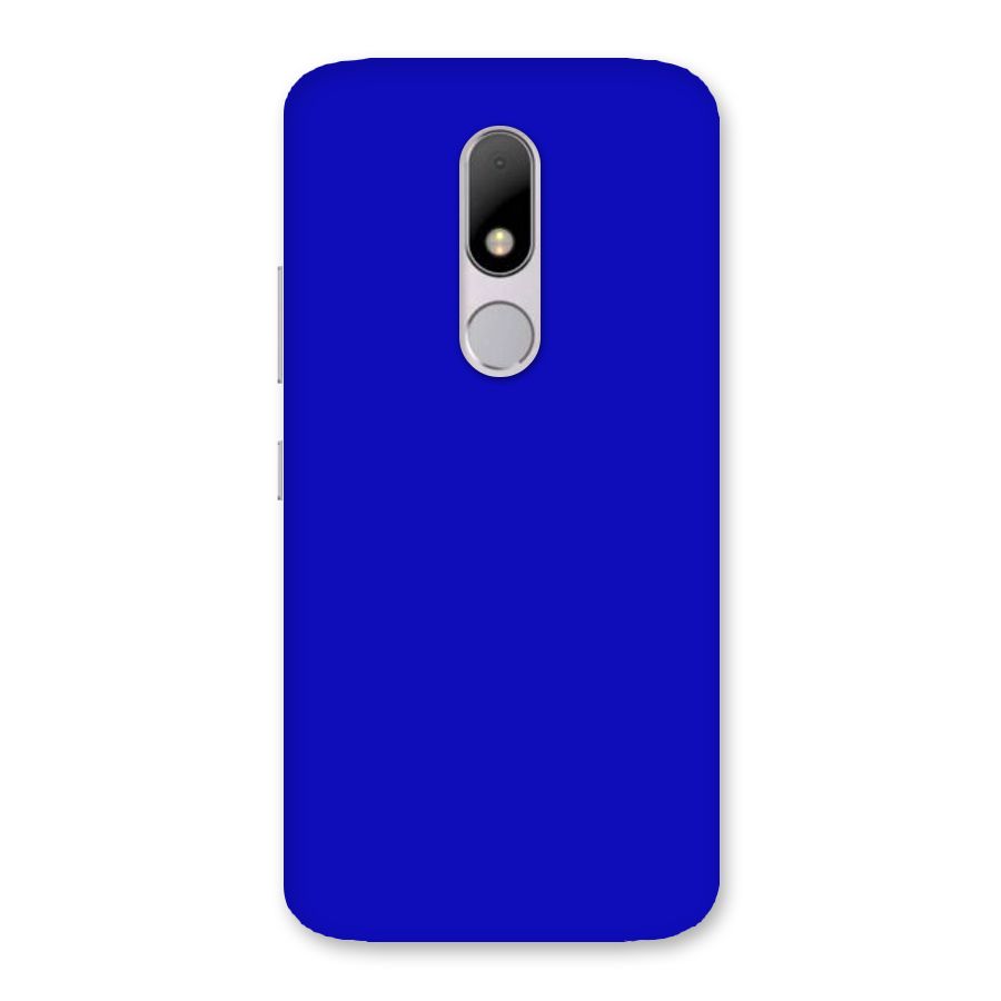 Cobalt Blue Back Case for Moto M