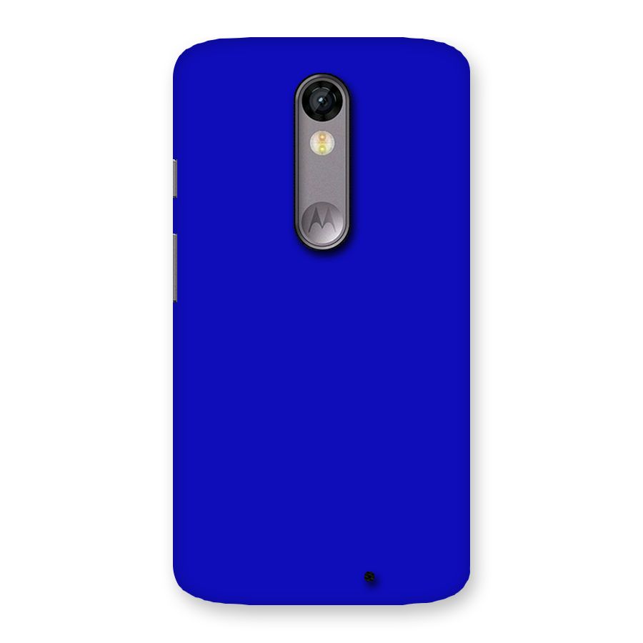 Cobalt Blue Back Case for Moto X Force