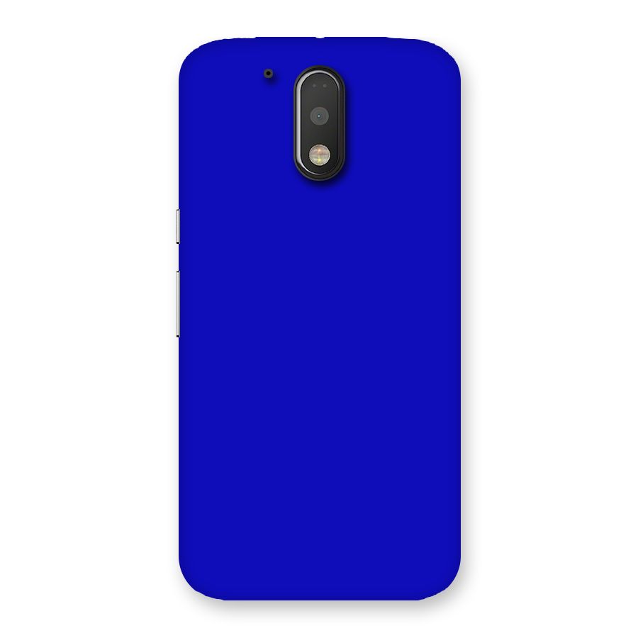 Cobalt Blue Back Case for Motorola Moto G4