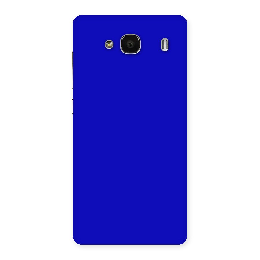 Cobalt Blue Back Case for Redmi 2 Prime