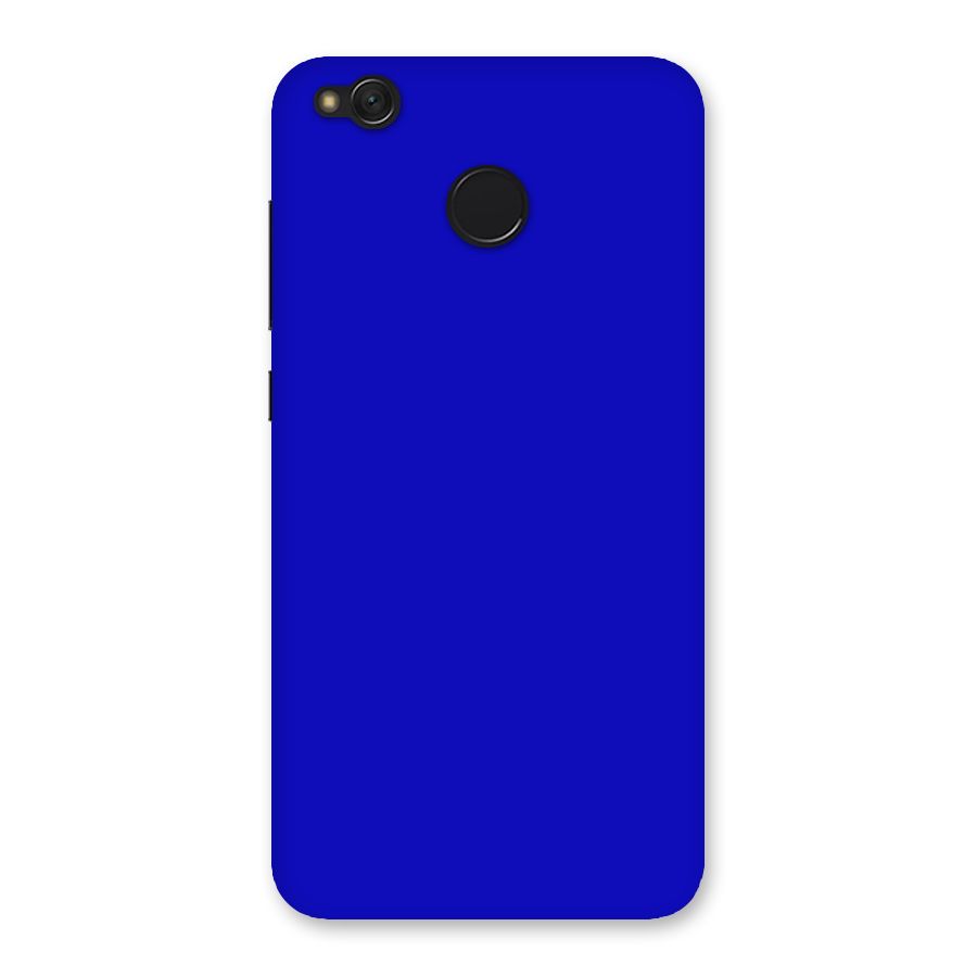 Cobalt Blue Back Case for Redmi 4