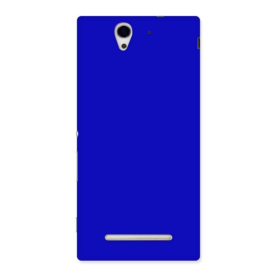 Cobalt Blue Back Case for Sony Xperia C3