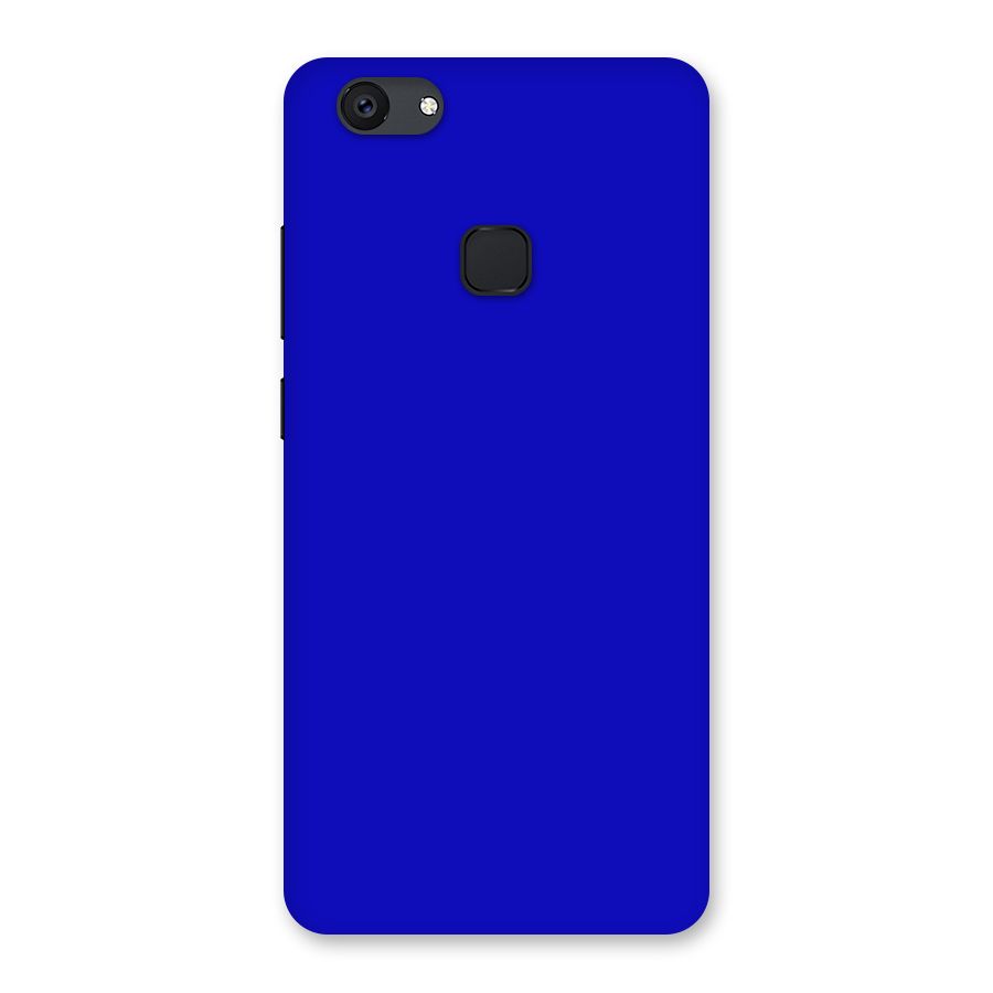 Cobalt Blue Back Case for Vivo V7 Plus