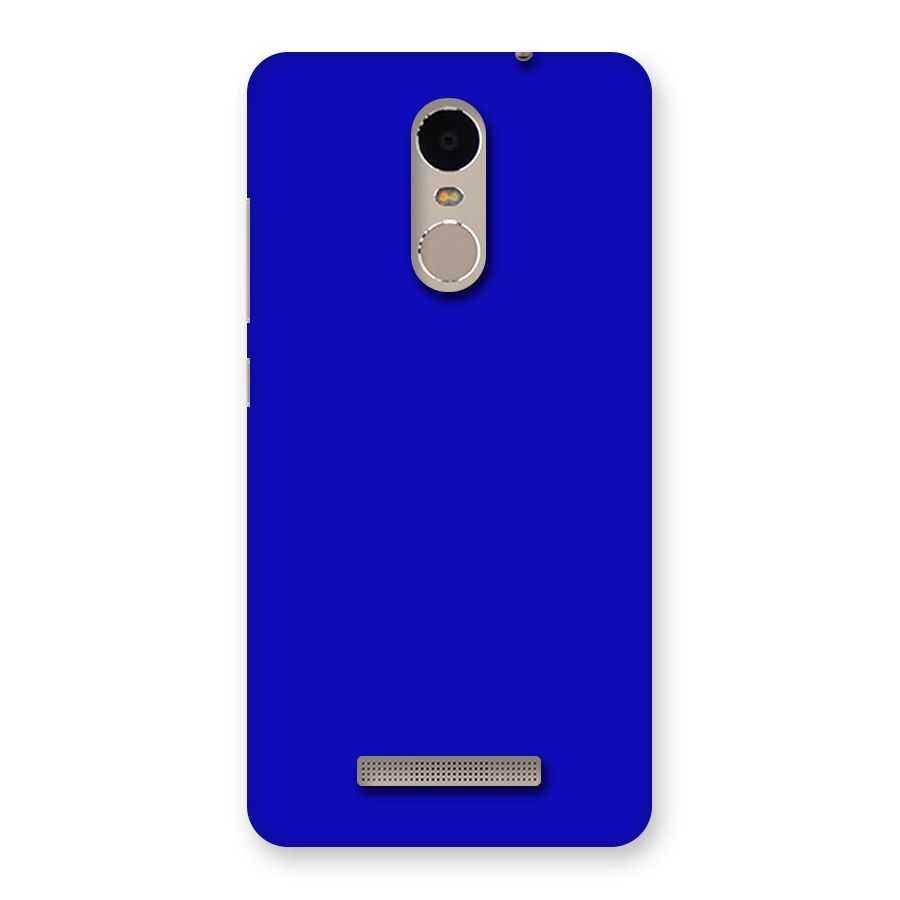 Cobalt Blue Back Case for Xiaomi Redmi Note 3