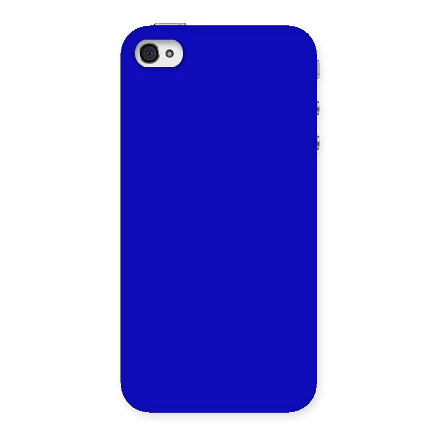 Cobalt Blue Back Case for iPhone 4 4s