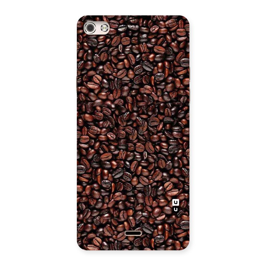 Cocoa Beans Back Case for Micromax Canvas Silver 5