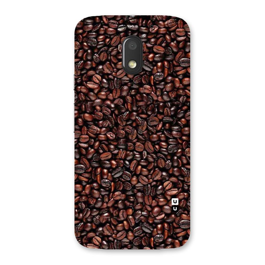 Cocoa Beans Back Case for Moto E3 Power