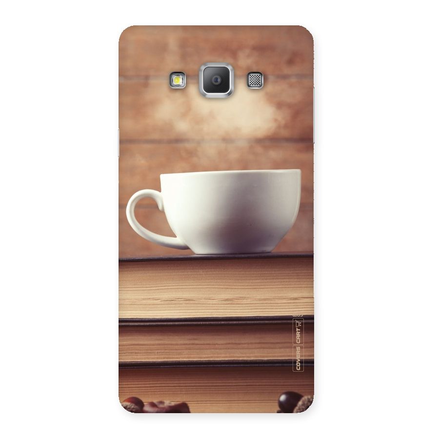 Coffee And Bookworm Back Case for Galaxy A7