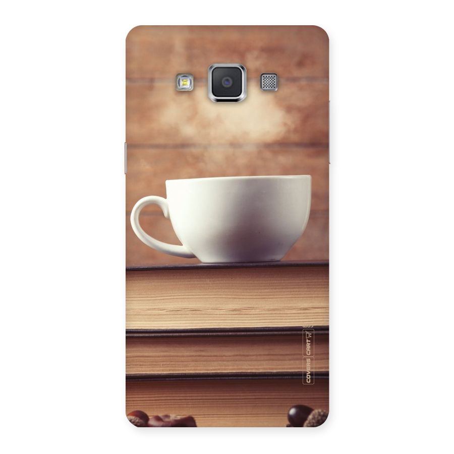 Coffee And Bookworm Back Case for Galaxy Grand Max