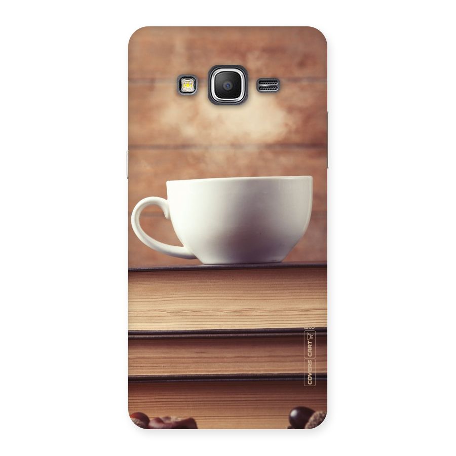 Coffee And Bookworm Back Case for Galaxy Grand Prime