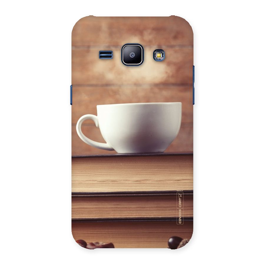 Coffee And Bookworm Back Case for Galaxy J1